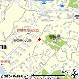 神奈川県横浜市神奈川区菅田町763周辺の地図
