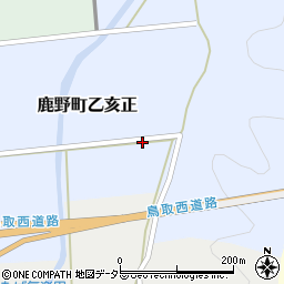鳥取県鳥取市鹿野町乙亥正132周辺の地図