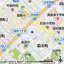 鳥取県鳥取市若桜町周辺の地図