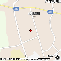 島根県松江市八束町亀尻225周辺の地図