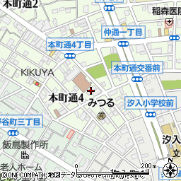 ジャクセン鶴見会館周辺の地図