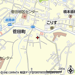 神奈川県横浜市神奈川区菅田町1839周辺の地図