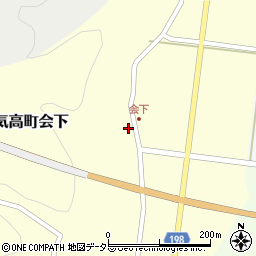 鳥取県鳥取市気高町会下118周辺の地図