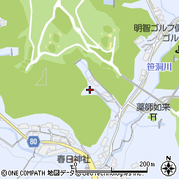 岐阜県加茂郡川辺町鹿塩945-5周辺の地図