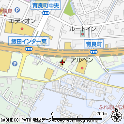スズキ自販南信スズキアリーナ飯田周辺の地図
