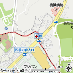 丸亀製麺 横浜上白根店周辺の地図