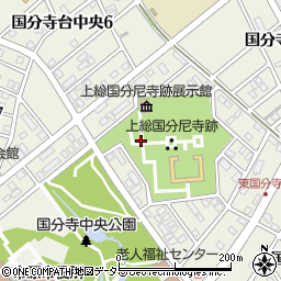 千葉県市原市国分寺台中央周辺の地図