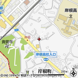 神奈川県横浜市港北区岸根町359周辺の地図
