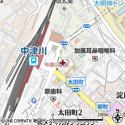 阿部商店周辺の地図