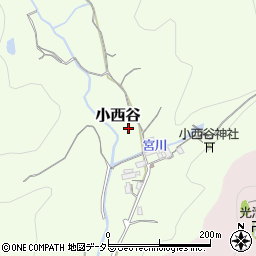 鳥取県鳥取市小西谷周辺の地図