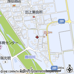 鳥取県東伯郡琴浦町出上202周辺の地図