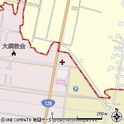 帯広ロッキー 大網店周辺の地図