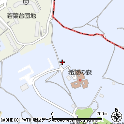 ＣＶ横浜若葉台　無線塔周辺の地図
