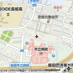 長野県飯田市松尾常盤台81周辺の地図