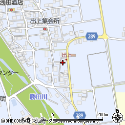 鳥取県東伯郡琴浦町出上151-2周辺の地図