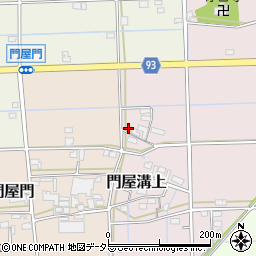 岐阜県岐阜市門屋溝上22周辺の地図