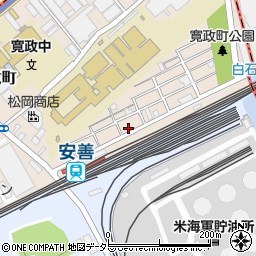 神奈川県横浜市鶴見区寛政町14-4周辺の地図