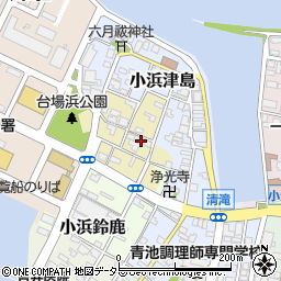 福井県小浜市小浜多賀周辺の地図