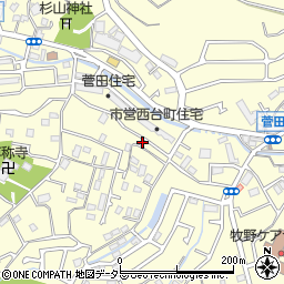 神奈川県横浜市神奈川区菅田町979周辺の地図