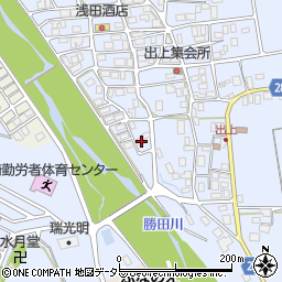 鳥取県東伯郡琴浦町出上405周辺の地図