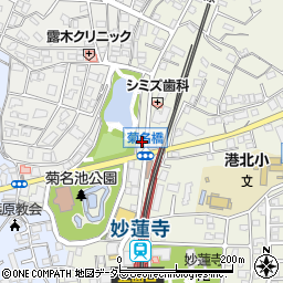 菊名南町会館周辺の地図