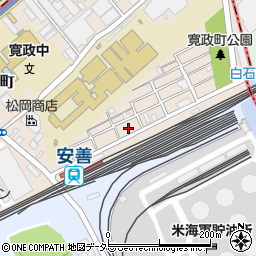 神奈川県横浜市鶴見区寛政町14周辺の地図
