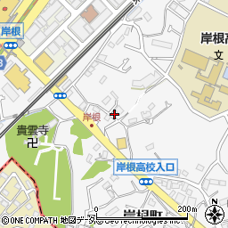 神奈川県横浜市港北区岸根町358周辺の地図