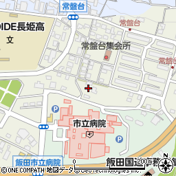 長野県飯田市松尾常盤台83-1周辺の地図