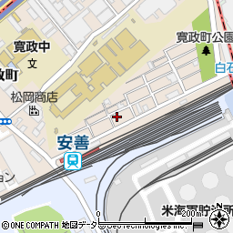 神奈川県横浜市鶴見区寛政町14-9周辺の地図