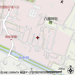 千葉県大網白里市南飯塚465-5周辺の地図