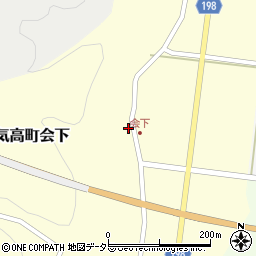 鳥取県鳥取市気高町会下120周辺の地図