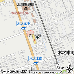 滋賀県長浜市木之本町木之本2011周辺の地図