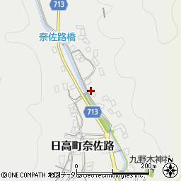 兵庫県豊岡市日高町奈佐路703周辺の地図