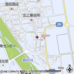 鳥取県東伯郡琴浦町出上160-9周辺の地図