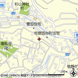 神奈川県横浜市神奈川区菅田町980周辺の地図