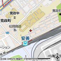 神奈川県横浜市鶴見区寛政町16-10周辺の地図