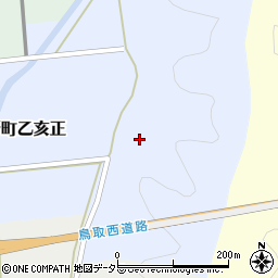 鳥取県鳥取市鹿野町乙亥正79周辺の地図