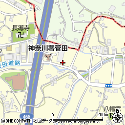 神奈川県横浜市神奈川区菅田町2383周辺の地図