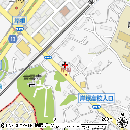 神奈川県横浜市港北区岸根町600周辺の地図