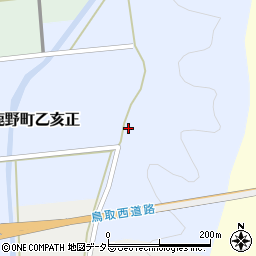 鳥取県鳥取市鹿野町乙亥正87周辺の地図