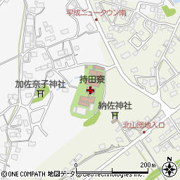 持田寮周辺の地図