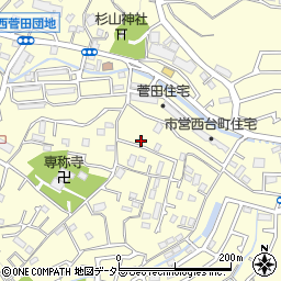神奈川県横浜市神奈川区菅田町985周辺の地図