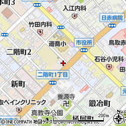 鳥取県鳥取市本町1丁目201周辺の地図