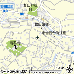神奈川県横浜市神奈川区菅田町785周辺の地図