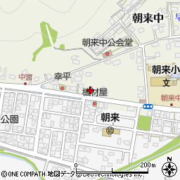 京都府舞鶴市朝来中604周辺の地図