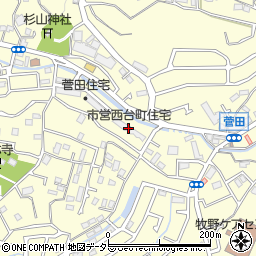 市営西台町住宅周辺の地図