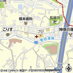 神奈川県横浜市神奈川区菅田町1789周辺の地図