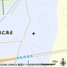 鳥取県鳥取市鹿野町乙亥正77周辺の地図