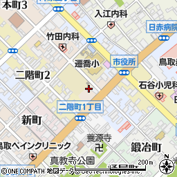 鳥取県鳥取市本町1丁目203周辺の地図