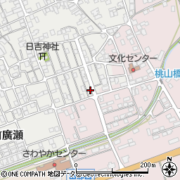 滋賀県長浜市木之本町廣瀬36周辺の地図